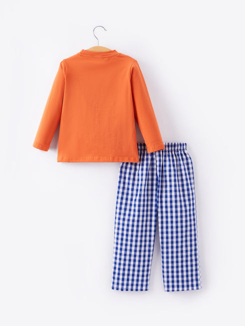 boys-thanksgiving-smocking-embroidered-plaid-outfit-set Sophia's Style-2